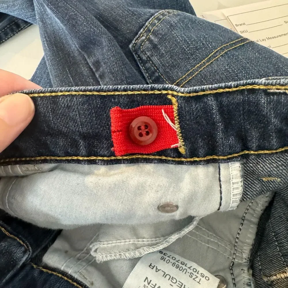 Wrangler Boys Jeans Size 10R Medium Wash Riding‎ Horses Cowboy Adjustable Waist